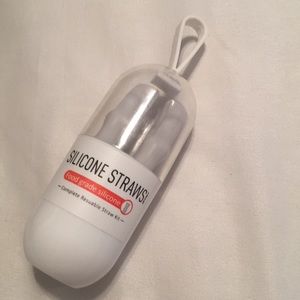 SILICONE STRAW